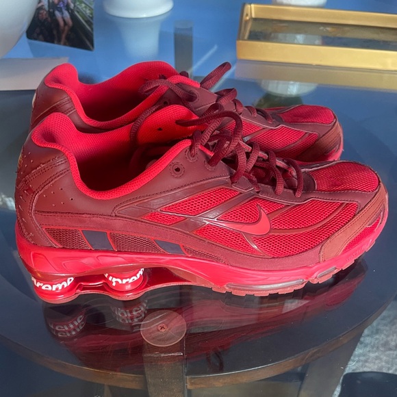 Supreme x Nike Shox Ride 2 'Speed Red' Sneakers Sz 11